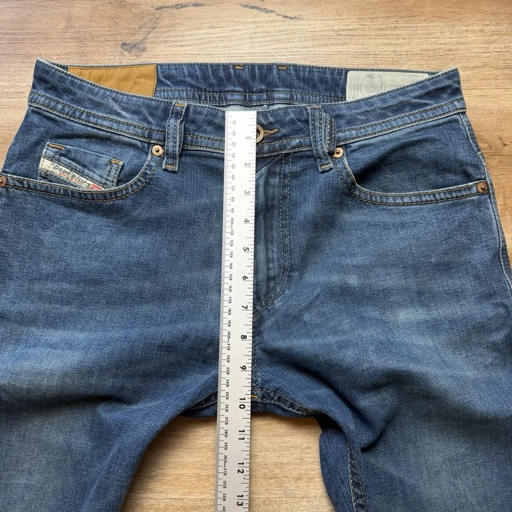 Diesel Thommer Jeans Men 29x32 Blue Slim Skinny Stretch Dark Wash Denim‎ 0848U